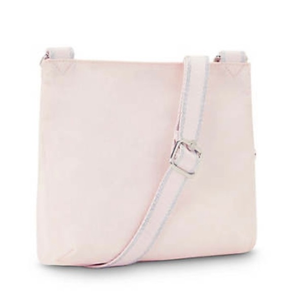 NWT Kipling Emmylou Small Crossbody Bag Orchid Pink 9.75''L x 8.5''H x 2.72”D - Picture 4 of 13